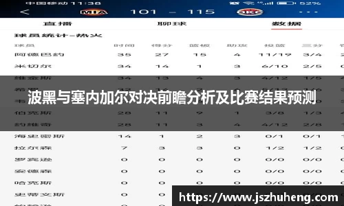 波黑与塞内加尔对决前瞻分析及比赛结果预测